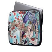 ORIENTAL FAIRY-TALE LAPTOP SLEEVE (Voorkant Links)