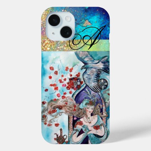 ORIENTAL FAIRY TALE MONOGRAM Case-Mate iPhone CASE (Achterkant)