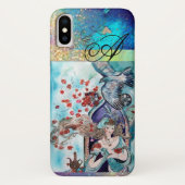 ORIENTAL FAIRY TALE MONOGRAM Case-Mate iPhone CASE (Achterkant)