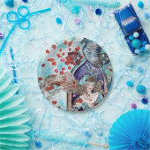 ORIENTAL FAIRY-TALE PAPIEREN BORDJE (Feest)