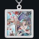 ORIENTAL FAIRY-TALE ZILVER VERGULDEN KETTING<br><div class="desc">Kleurrijke,  levendige,  griezelige,  mooie illustratie voor de Turkse feiltaal " Golden Apple " .</div>