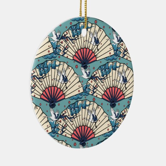 Oriental FanTasy Keramisch Ornament (Rechts)