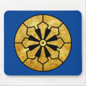 Oriental Faux Gold Japan Sanja Matsuri Komagata Muismat (Voorkant)