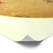 Oriental floral  japanese cherry blossom poster (Hoek)