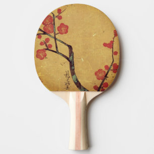 Oriental floral  japanese cherry blossom tafeltennisbatje