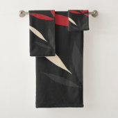 Oriental Floral Pattern Bad Handdoek (Insitu)