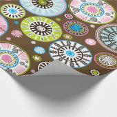 Oriental Floral Pattern Wrapping Paper Cadeaupapier