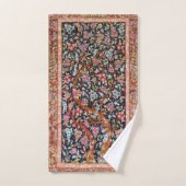 Oriental Floral Persian Carpet Rug Bad Handdoek (Handdoek)