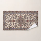 Oriental Floral Persian tapijt Patroon Bad Handdoek (Handdoek)