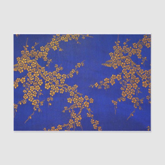 Oriental florale Japanse kersenbloesem Tissuepapier (Voorkant)