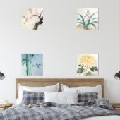 Oriental Four Gentlemen Print Set (Slaapkamer)