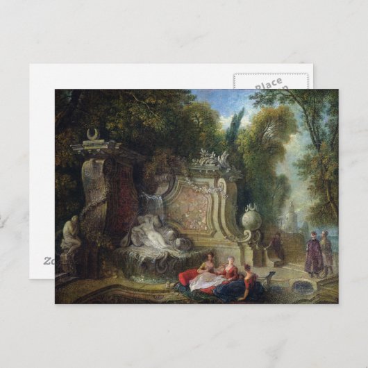 Oriental Garden Briefkaart (Voorkant / Achterkant)