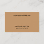 Oriental Garden Gate Visitekaartje (Achterkant)