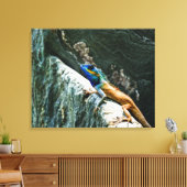 Oriental Garden Lizard - Wrapped Canvas Afdruk (Insitu (Woonkamer))