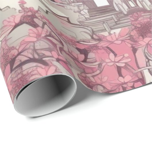 Oriental Gardens Cadeaupapier (Rol Hoek)