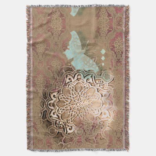 Oriental Glow II - Blanket Deken (Voorkant Verticaal)