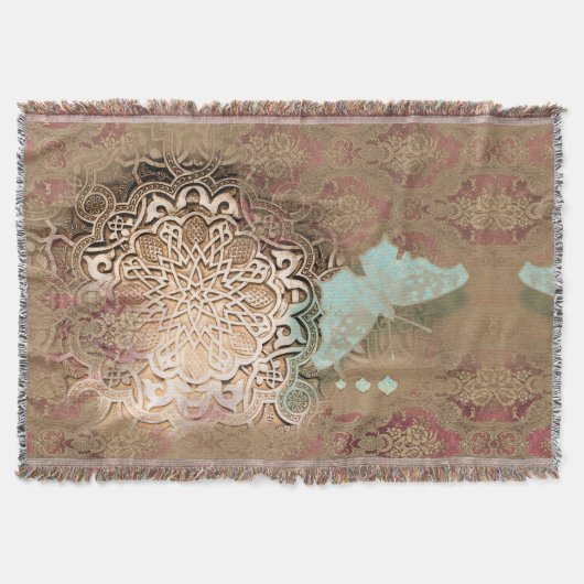 Oriental Glow II - Blanket Deken (Voorkant)