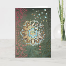 Oriental Glow III - Wenskaart Bedankkaart