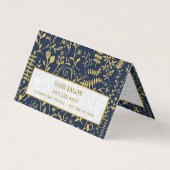 Oriental Gold Boho Appointment Card Visitekaartje (Voorkant)