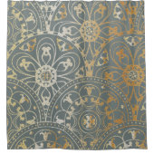 Oriental golden Mandala - Shower Curtain Douchegordijn (Voorkant)