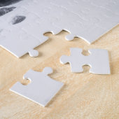 Oriental House in Bossen bedekt in sneeuw Legpuzzel (Zijkant)