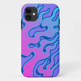 Oriental Japanese Neon Flame  Case-Mate iPhone Case