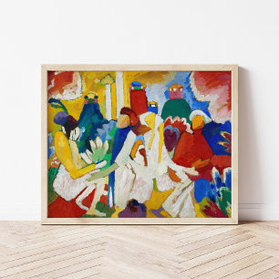 Oriental   Kandinsky Poster