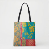ORIENTAL Kleurrijk Groen Rood - Canvas tas (Voorkant)