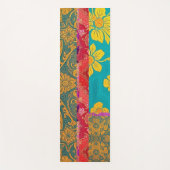 ORIENTAL Kleurrijk Groen Rood Gouden - Yoga Mat (Voorkant)
