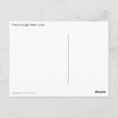 Oriental Knight Anole Lizard close up Briefkaart (Achterkant)