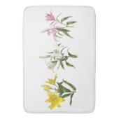 Oriental Lily Garden Badmat (Voorkant Verticaal)