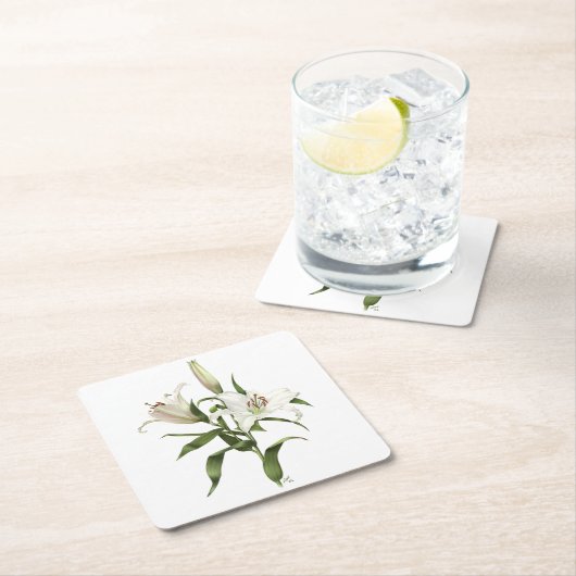 Oriental Lily - Siberia Kartonnen Onderzetters (Insitu)