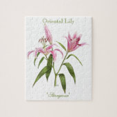 Oriental Lily - Stargazer Legpuzzel (Verticaal)