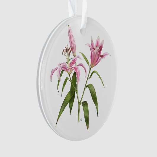 Oriental Lily - Stargazer Ornament (voorkant)