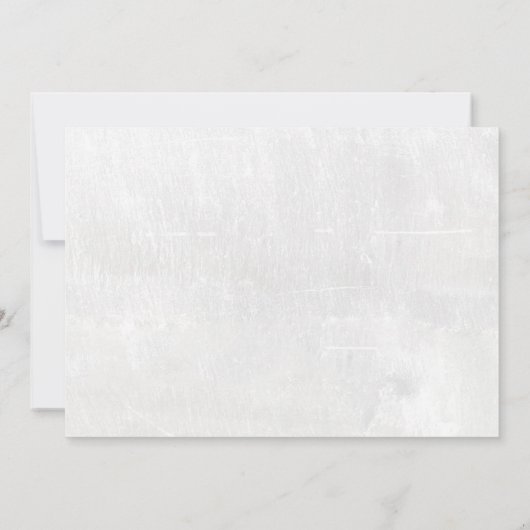 Oriental Lily Wedding Invitations Kaart (Achterkant)