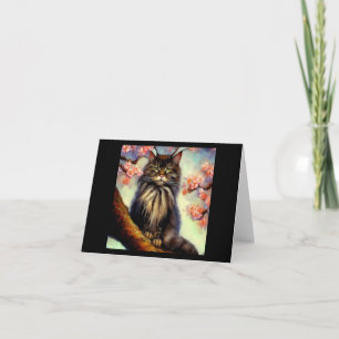 Oriental Longhair Cat Kaart