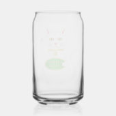 Oriental Lucky Cat Blikvorm Glas (Achterkant)