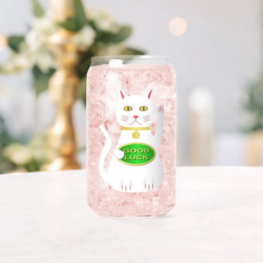 Oriental Lucky Cat Blikvorm Glas (Insitu (Huwelijk))