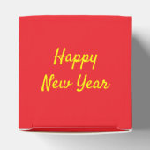 Oriental Lucky Cat Custom New Year Bedankdoosjes (Bovenkant)