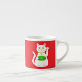 Oriental Lucky Cat Espresso Kop (Rechts)
