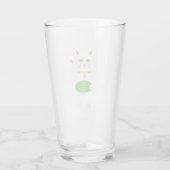 Oriental Lucky Cat Glas (Achterkant)