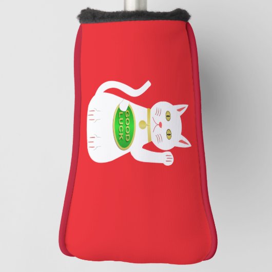 Oriental Lucky Cat Golfheadcover (Draai 90)