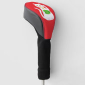 Oriental Lucky Cat Golfheadcover (Schuin)
