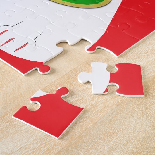 Oriental Lucky Cat Legpuzzel (Zijkant)