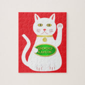 Oriental Lucky Cat Legpuzzel (Verticaal)