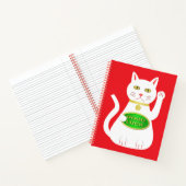 Oriental Lucky Cat Notitieboek (Binnen)