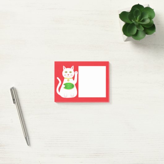 Oriental Lucky Cat Post-it® Notes (Kantoor)