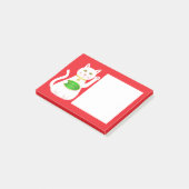 Oriental Lucky Cat Post-it® Notes (Schuin)