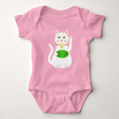 Oriental Lucky Cat Romper (Voorkant)