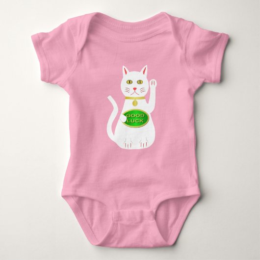 Oriental Lucky Cat Romper (Voorkant)